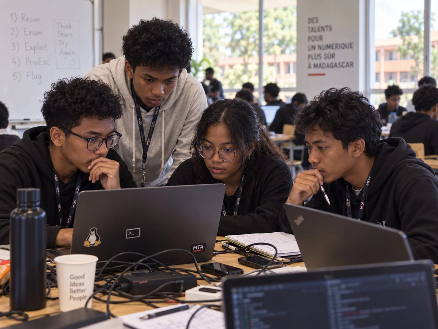 Participants au CTF Mada Tech Arena